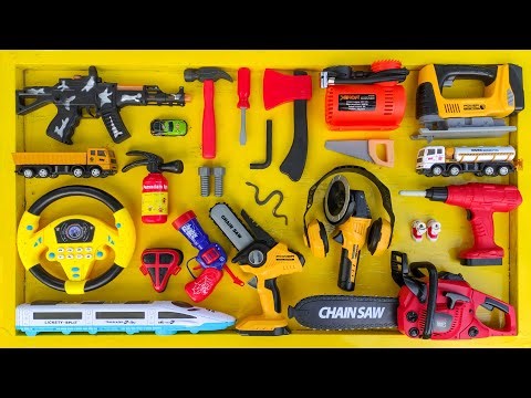 Collection of Repair Tools, Elektrik Drill, Electric Saw, Hammer With Wriench,Pliers,Hacksaw