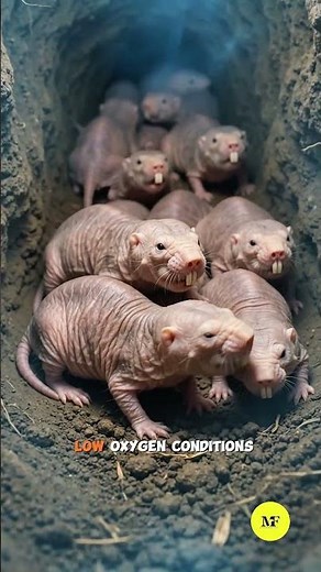 This Animal Can Survive Without Oxygen! 😱 | Naked Mole Rat #shorts