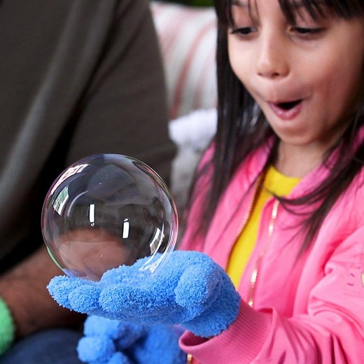 You can make these DIY holdable bubbles at home! You'll already have most of these ingredients at home! | Playfull