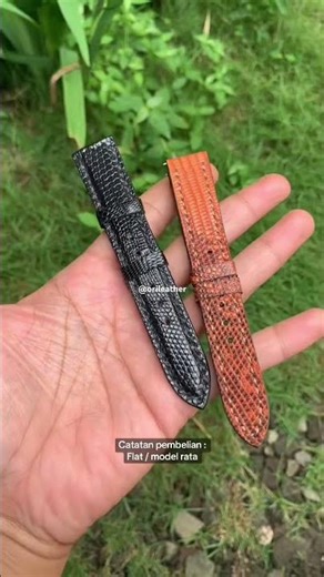 Lizard strap There are many color choices #leatherhandmade