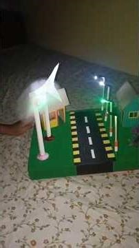simple windmills🙂 how to make working model windmills school project #sub