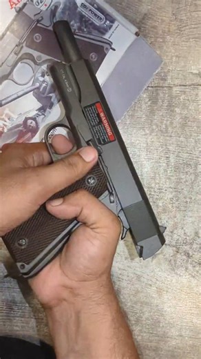 ​KWC M1911 CO2 Airsoft Pistol 💥 #shorts