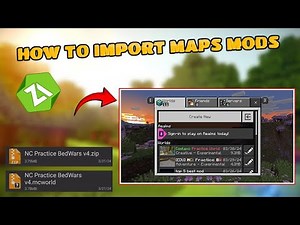 How To Add/Apply/Import Any Zip File/Mcpack In Minecraft | Import Any Mods Or Maps