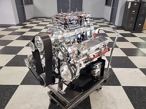 Blown 455 Cast Block Built by Butler Performance.
