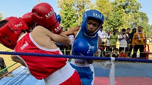 1.1K views | Boxing U14 Boys' , 35KG FInal won by Binosana Singha (Blue) VS L. Thoiba (Red) || "3rd Meetei Youths Festival" base on Sports & Culture || Day -2 || Venue : Singerband High School Playground, Cachar, Assam || Date : 15-01-2026 | Cachar Diary | Facebook