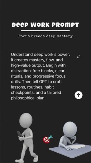 The keystone to learning anything is learning how to focus. #focustips #chatgptprompts #level4