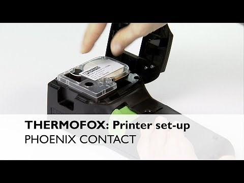 THERMOFOX – Printer set-up