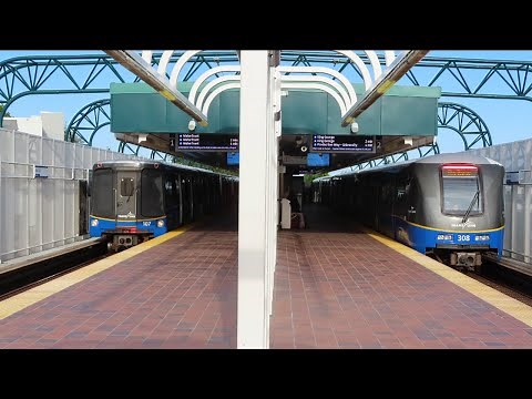Vancouver SkyTrain and Canada Line In Action - Jun. 2023