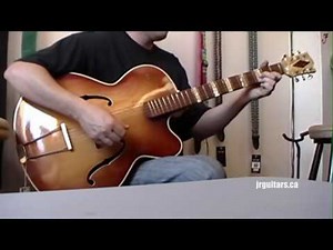 1959 HOFNER 455 Archtop Acoustic Demo