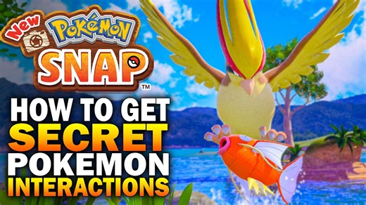 New Pokémon Snap: How to Unlock Hidden Pokémon Interactions