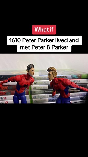 Intense Stop Motion Action with Sentinel Spiderman