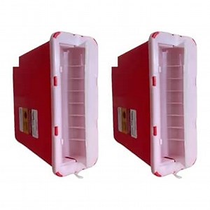 Welcoming Hands Biohazard Needle and Syringe Disposal Waste Container 5 Quart (2-Pack) Sharps Container for Home Use and Professional, Touchless