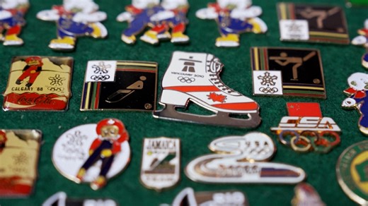 Pin trading craze takes over Winter Olympics