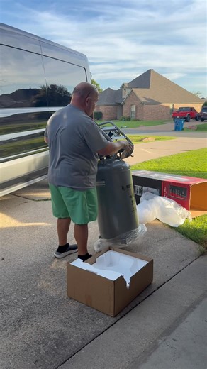 Opened up our first new piece of equipment for the van to find it like this. | Dapper Detailing