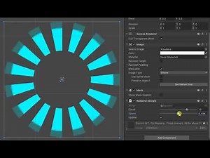 Unity radial menu builder