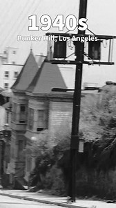 Bunker Hill, Los Angeles, 1940s. Video by Prelinger Archives. | Los Angeles History