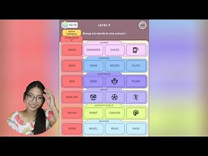 Connect Word Association Game Gameplay