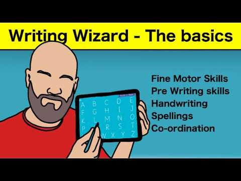 Help Your Child Improve Fine Motor & Handwriting Skills | Best iPad Writing App | Writing Wizard