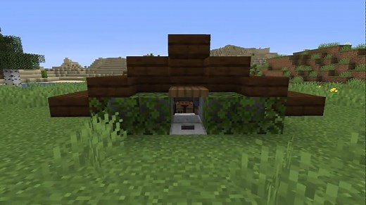 A house that is only one block tall! Credit: @h3yimrobby #minecraft #mcpe #minecrafttutorial #fyp #viral #minecrafter #minecraftpe #mc #minecrafthacks