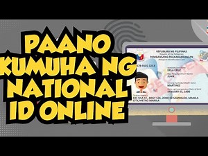 Paano kumuha ng National ID Online