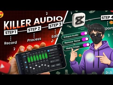 Record and Edit Voice Like a Professional in 2025 || how to edit your voice like a pro with mobile