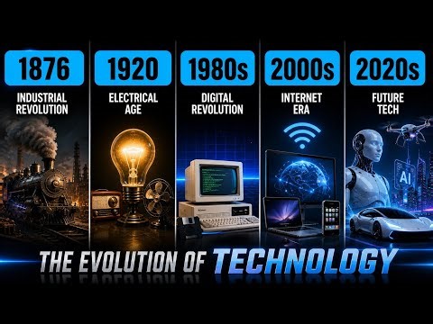 The Evolution of Technology (1876–2130 AD)