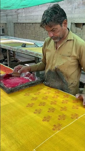 Unveiling the Magic of Multi-Colour Block Printing #BlockPrinting #ArtisanCrafts #ColorfulDesigns