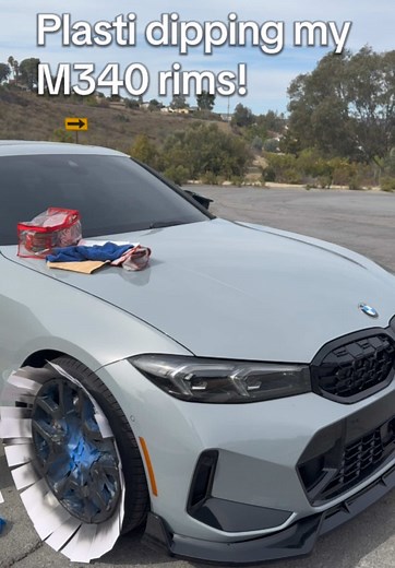 Plasti Dipping My BMW M340 Rims - Step by Step Guide