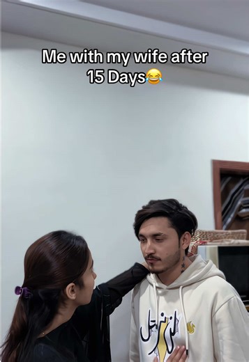 Wife's Reaction After 15 Days Apart 😂