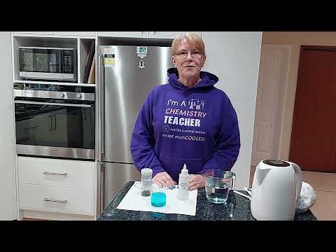 Experiment: The reaction between copper oxide and sulfuric acid