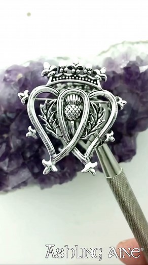 11 reactions | This is our Luckenbooth/Thistle Pin is a beautifully well done—full of Scottish pride! This piece looks very regal and joins together tradition beautifully! Perfect for your Fall Sweaters, Coats, and Scarves! Order yours today!  #celtic #celticjewelry #luckenbooth #irish #irishjewelry #scottish #scottishjewellery #jewelry #art #artistsoninstagram #artsofinstagram #reelsinstagram #reels #pewterjewelry #pewter | Ashling Aine Celtic Designs | Facebook