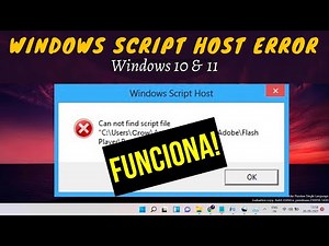🎯 Erro Windows Script Host ao iniciar o PC? Veja como resolver passo a passo!