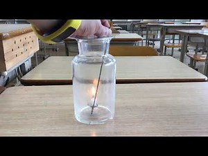 ビンの中のろうそく ６年実験