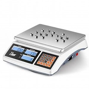 Industrial Counting Scale (30kg, 0.5g) Precision Electronic Gram Scale for Parts and Coins Piece Counting Scale, Digital Inventory Counting Scale with Built-in Battery (g/kg/lb)