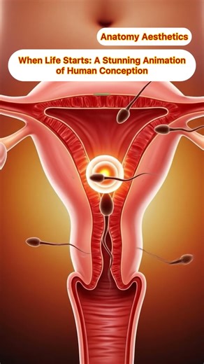 When Life Starts: A Stunning Animation of Human Conception Anatomy Aesthetics | Guts Health