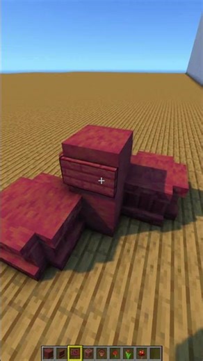 Quick & Easy Minecraft Decoration Idea | Survival Build Tips #shorts