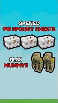 Epic Mummy Hunt! Opening 149 Spooky Chests 🎃 | Grow a Garden