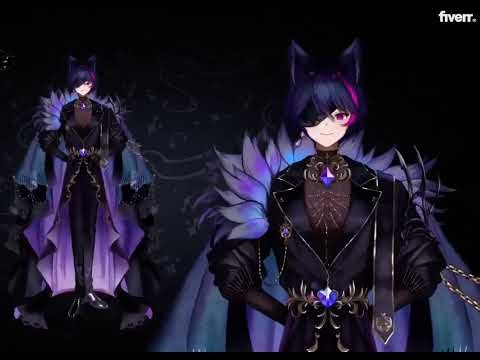 live2d, nsfw vtuber model, live 2d vtuber rigging, live 2d vtuber model, vtuber