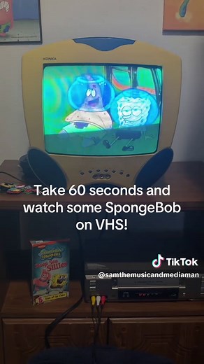 SpongeBob SquarePants VHS Moments to Remember