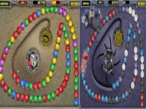 zuma deluxe vs zuma srtar wars