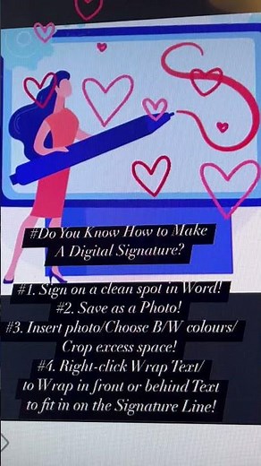 #Do You know How To Make A Digital Signature?