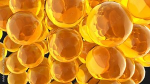 Animation Collagen serum and vitamin hyaluronic acid skin care solutions.