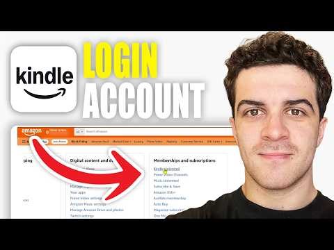 How to Login Amazon Kindle Account (2026 Guide)