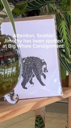 Jimothy has come to Big Whale Consignment! You’ve been asking for it and now it’s here, we now officially have Jimothy art! Come on in to see our Jimothy themed selection! See you soon!🩷🙋🏻‍♀️Parking is next door at the Emerald Smoothie Lot 📍 Big Whale Consignment 10001 Aurora Ave N, Seattle, WA 🕒 Hours Monday: 12:30 PM – 6:00 PM Tuesday: 12:30PM - 6:00 PM Wednesday: 12:30 PM - 6:00 PM Thursday: 12:30 PM – 6:00 PM Friday: 12:30 PM – 6:00 PM Saturday: 12:00 PM – 6:00 PM Sunday: 12:30 PM – 5:0