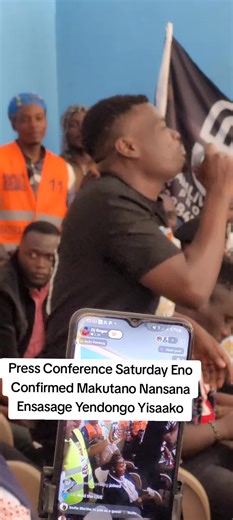 Suuna Ben's Press Conference in Makutano Nansana