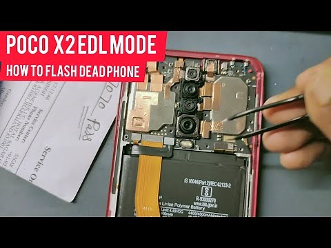 Poco X2 EDL Point & How to Dead flash & Software update of Xioami Poco X2 With pc