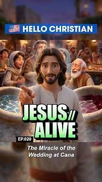 🇺🇸 [ENG] JesusAlive | EP.020 The Miracle at the Wedding in Cana