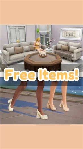 New FREE Marketplace Items in The Sims 4! #shorts