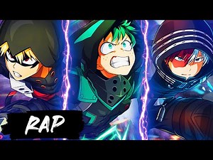 TRIO DE LA CLASE 1A RAP | "Fuerza, Furia y Frialdad" | Boku No Hero Rap 2023 (Prod. Herkules)