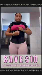 ⏰ It’s time to size down! ⬇️ Here’s a $10 DISCOUNT as a gift for your progress. | 24 HOURS ONLY at WhatWaist.com If your band is fitting more loose then that means it’s time! The compression only works if it fits perfectly. You're making progress & getting closer to your bawdy goals. We love to see it! Measure your current waist & take our sizing quiz to find your new perfect size. #WaistTraining #WaistTrainer #SizeDown #BodyGoals #FitnessMotivation | What Waist